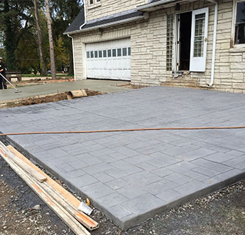 Stamped Concrete Patio in St. Louis, MO